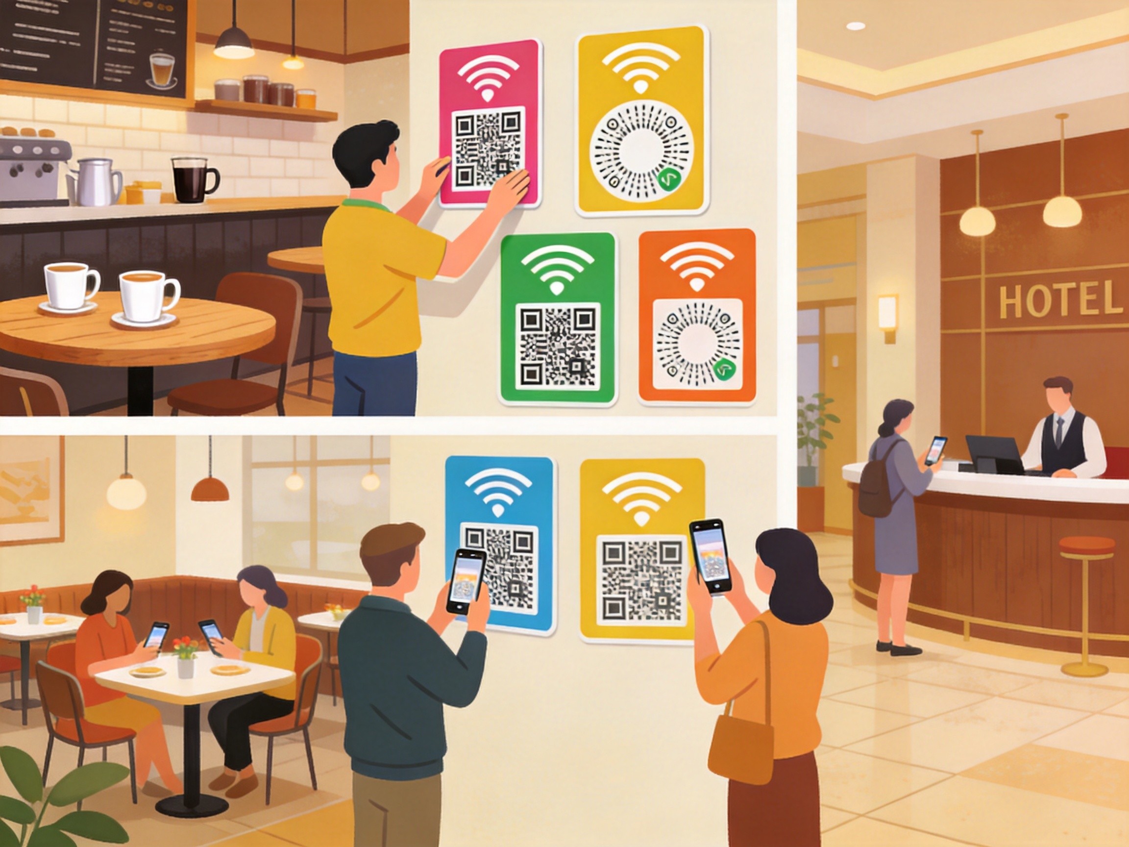 共享WiFi贴副业